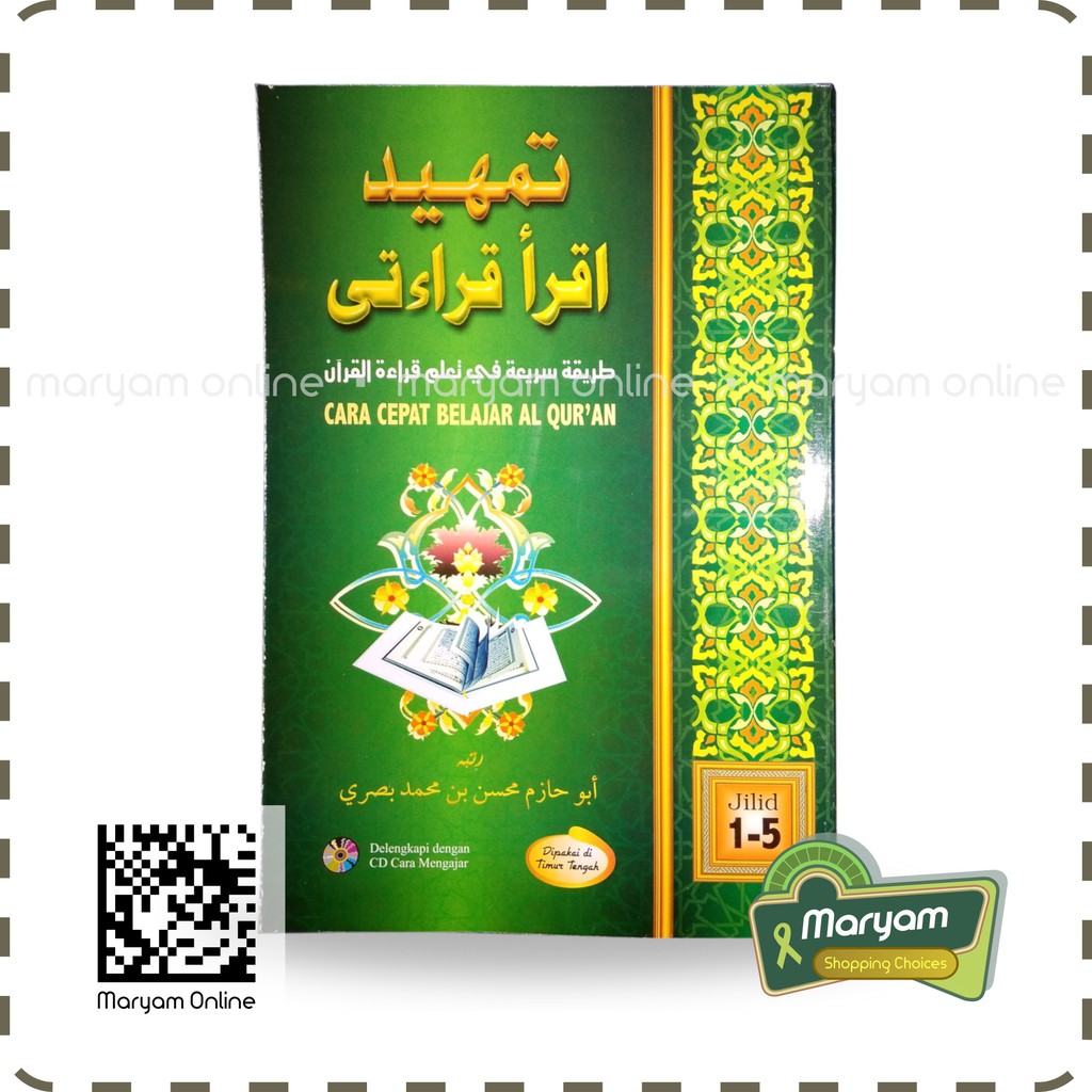 Belajar Mengaji Iqra Buku 2 Siri 2 Buku Edisi Baru Cara
