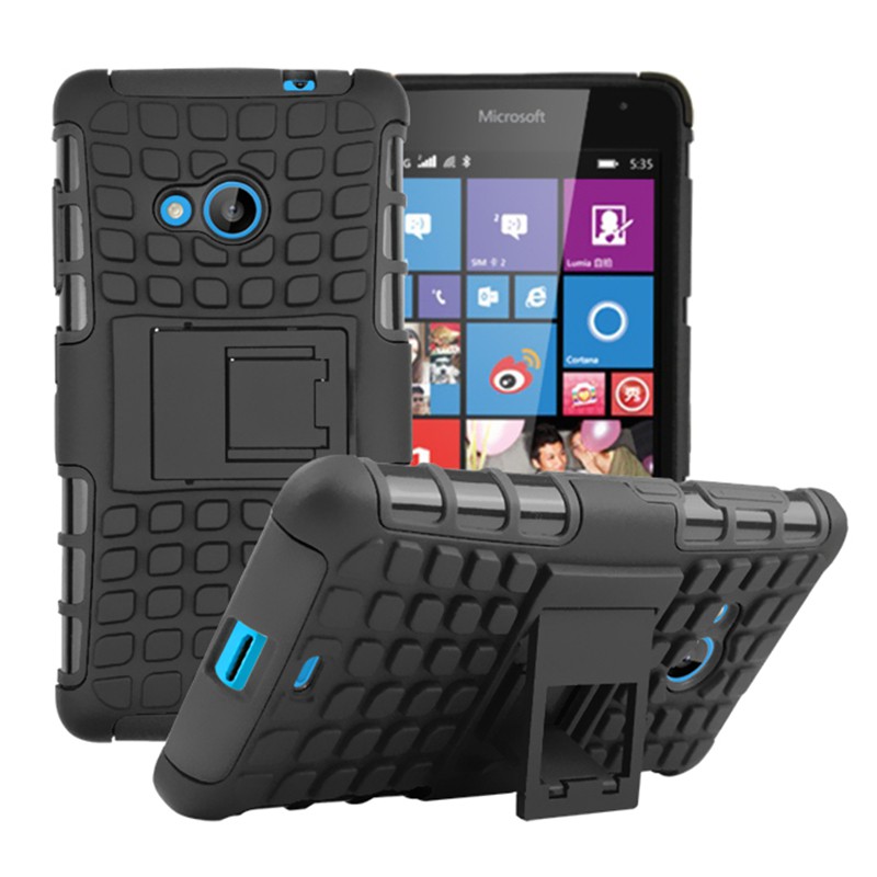 RUGGED ARMOR Nokia Lumia 535 - 430 Microsoft Hard Case HP casing back cover soft