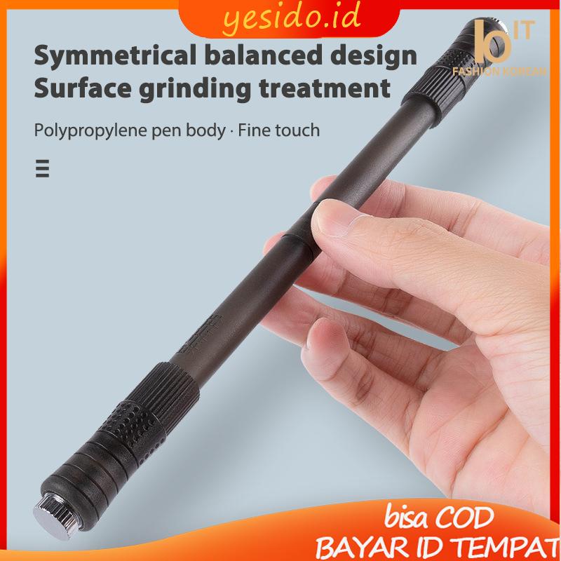 

[COD✨Ready stock]Pena Berputar Bercahaya Dekompresi Pena Lampu Pernapasan LED Keren-YES