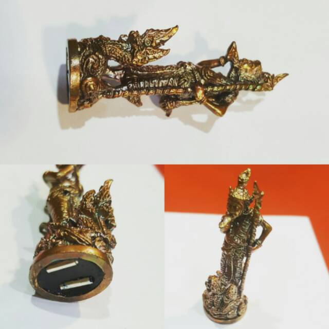 

Amulet Phra Ruesi Tafai menunggangi Naga