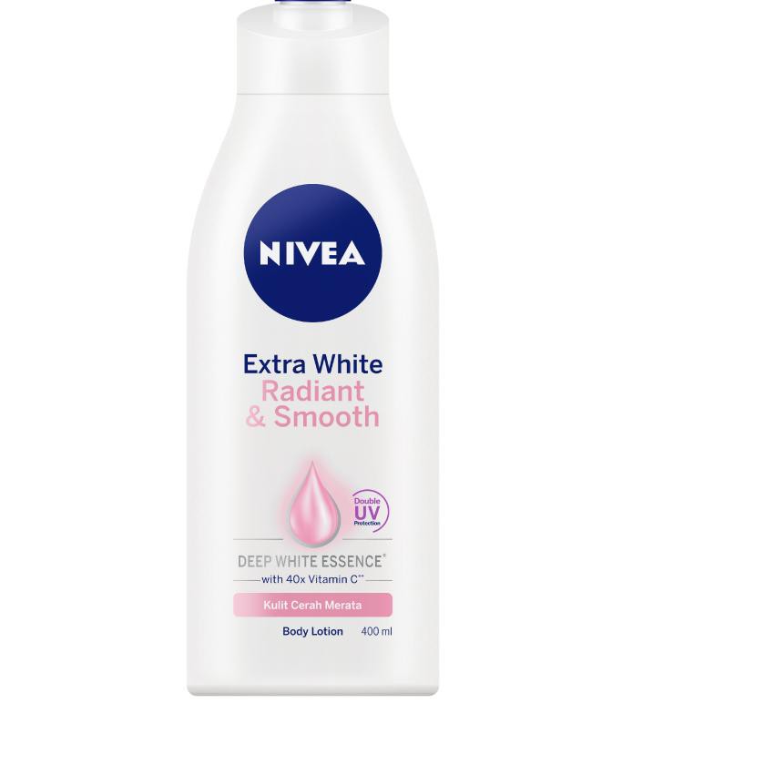 ☀ NIVEA Body Care Extra White Radiant & Smooth Lotion 400 ml [Pump] ✭