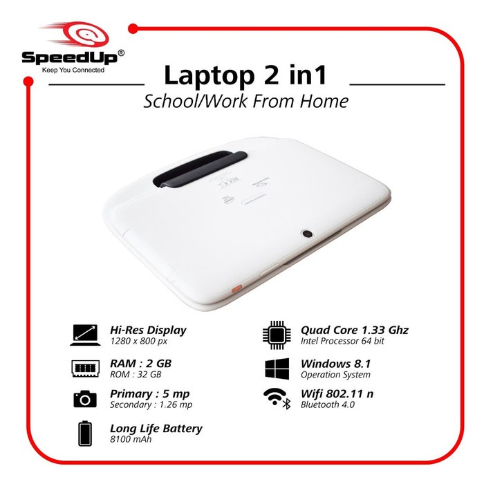 bermanfaat  Laptop SpeedUp 2 in 1 (Intel Inside dan Windows OS) berkualitas