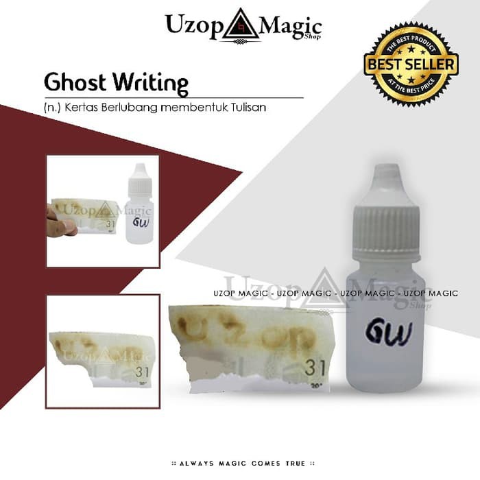 Mainan Sulap Hobby Alat Ghost Writing Uzop Magicshop Mistik SBHA22835