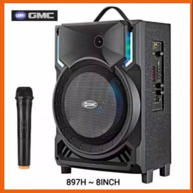 PROMO SPEAKER BLUETOOTH GMC 897H+ MIC WIRELES