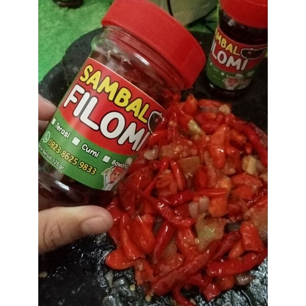 

Sambal Terasi Hot Asli tampa pengawet/Sambal Uleg rumahan