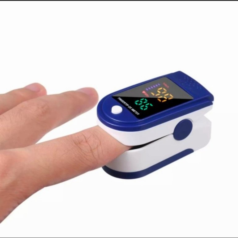 Oximeter Pulse LK 87 Oxymeter finggertrip alat ukur Jantung dan Oxigen