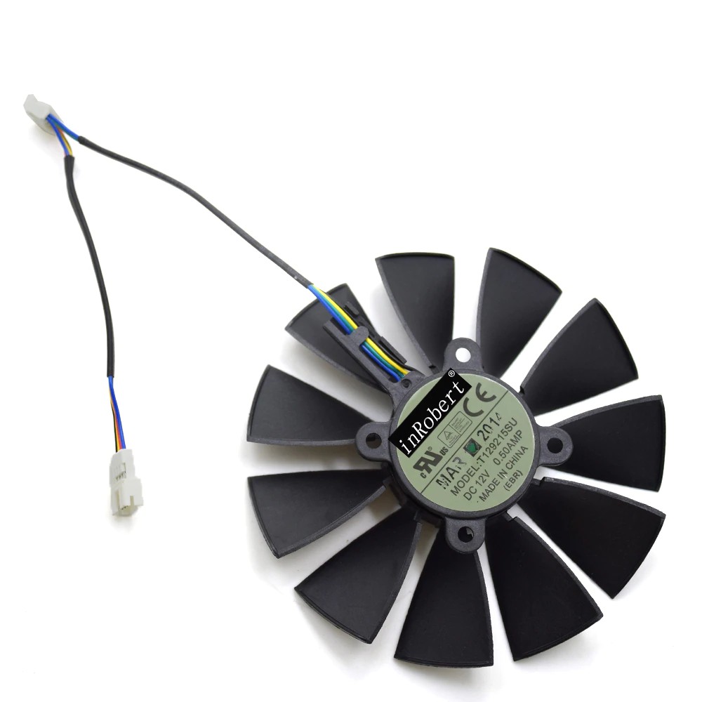 IMPORT 95mm T129215SU GTX 970 Cooler Fan Replace For ASUS GTX 970 GTX 780 TI R9 380 R9 380 X R9 390
