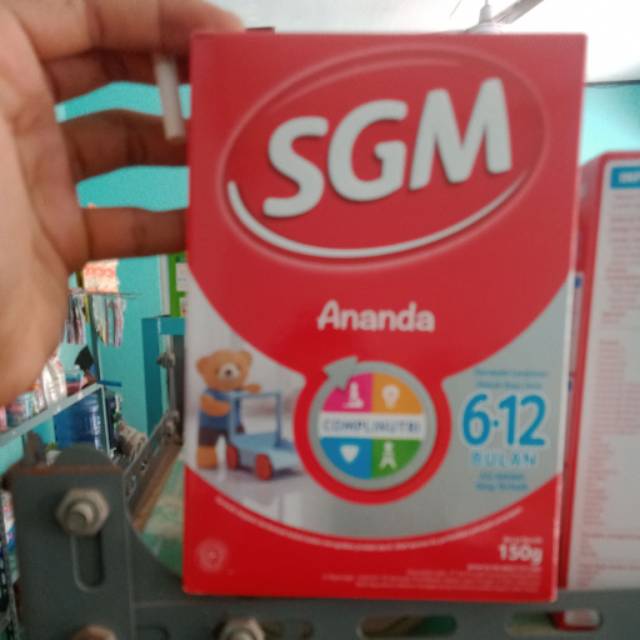 

ACH STORE SUSU BUBUK SGM ANANDA 6-12 150g KOMPLIT NUTRI