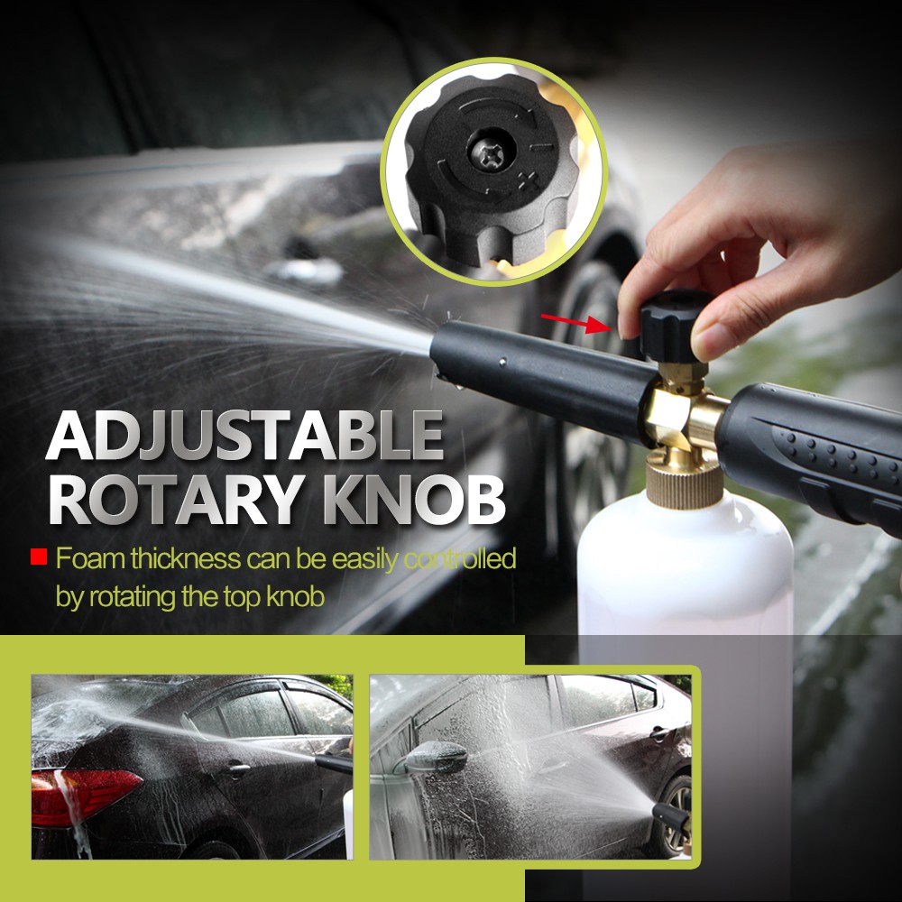 Bisa COD Alat Spray Sabun Cuci Mobil Car Styling Foam Gun Car Wash - Carlior SL-K-701