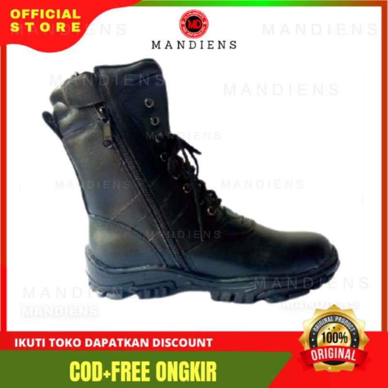 Mandiens - Sepatu Pdl Model Jatah TNI POLRI Model Boot PDL TNI.S