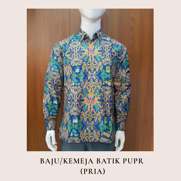 Jual Kemeja Baju Batik Pupr Pria Shopee Indonesia