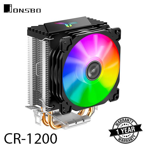 Jual JONSBO CR-1200 CPU Fan Cooling / HSF Cooler RGB Indonesia|Shopee