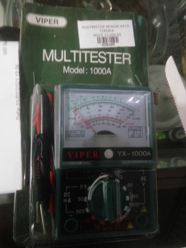 Multimeter Analog Kecil Tofuda