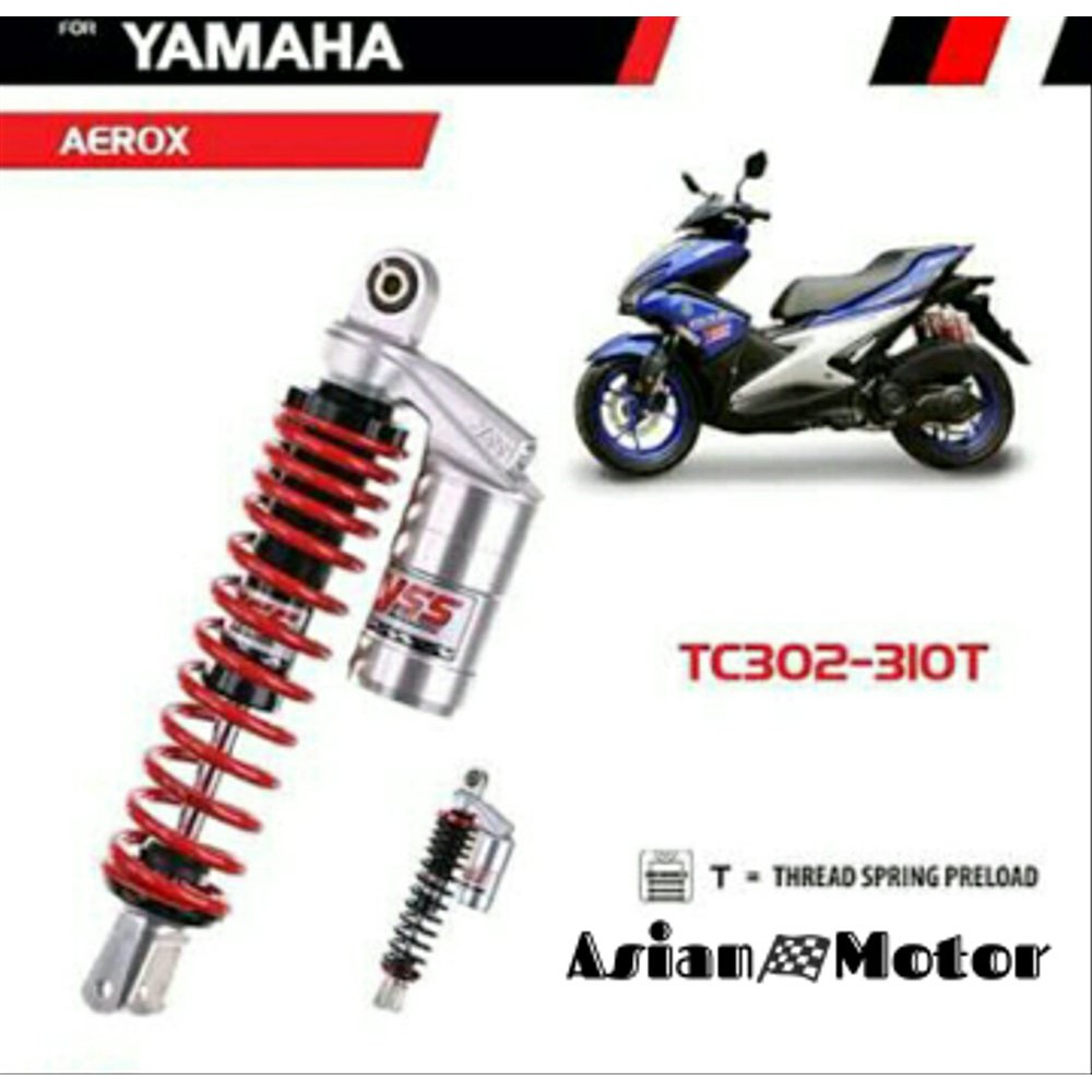 Lihat Detal Shockbreaker YSS Tabung G-Series Yamaha AEROX 155 Original terbatas