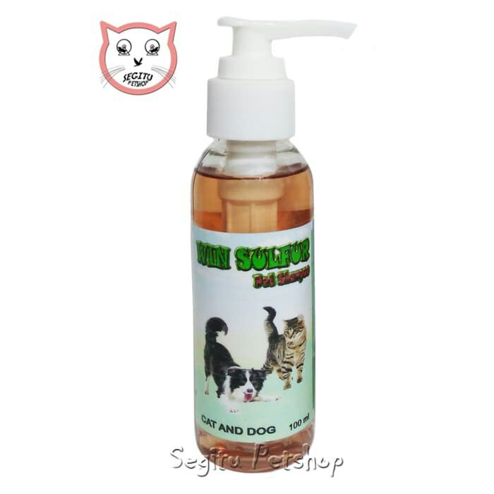 Shampo Kucing Wangi Win Sulfur Repack 50 ml