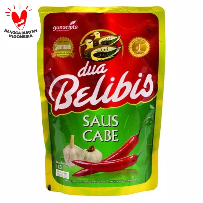

Jual Saus Cabe/Sambal Dua Belibis Premium1Kg No 1