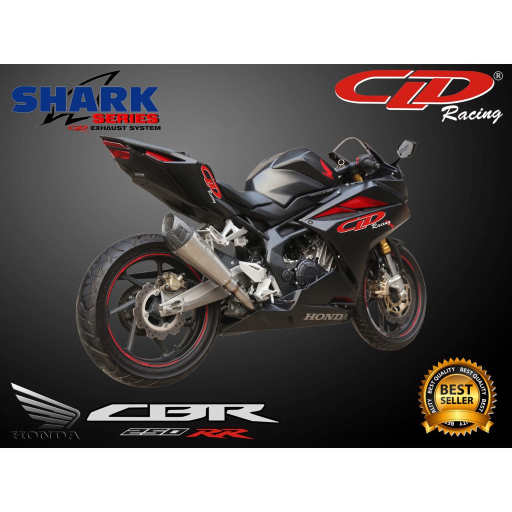 Knalpot CLD SHark Series CBR 250 RR