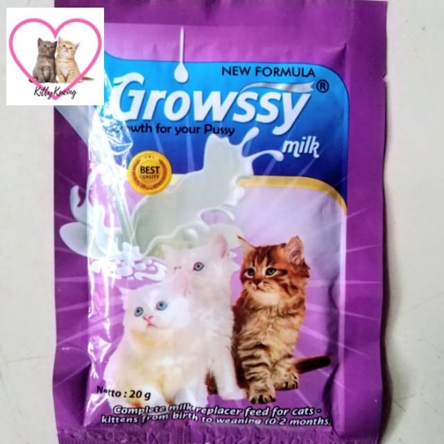 Susu Kucing GROWSSY Milk Box Isi 11 GROWSY