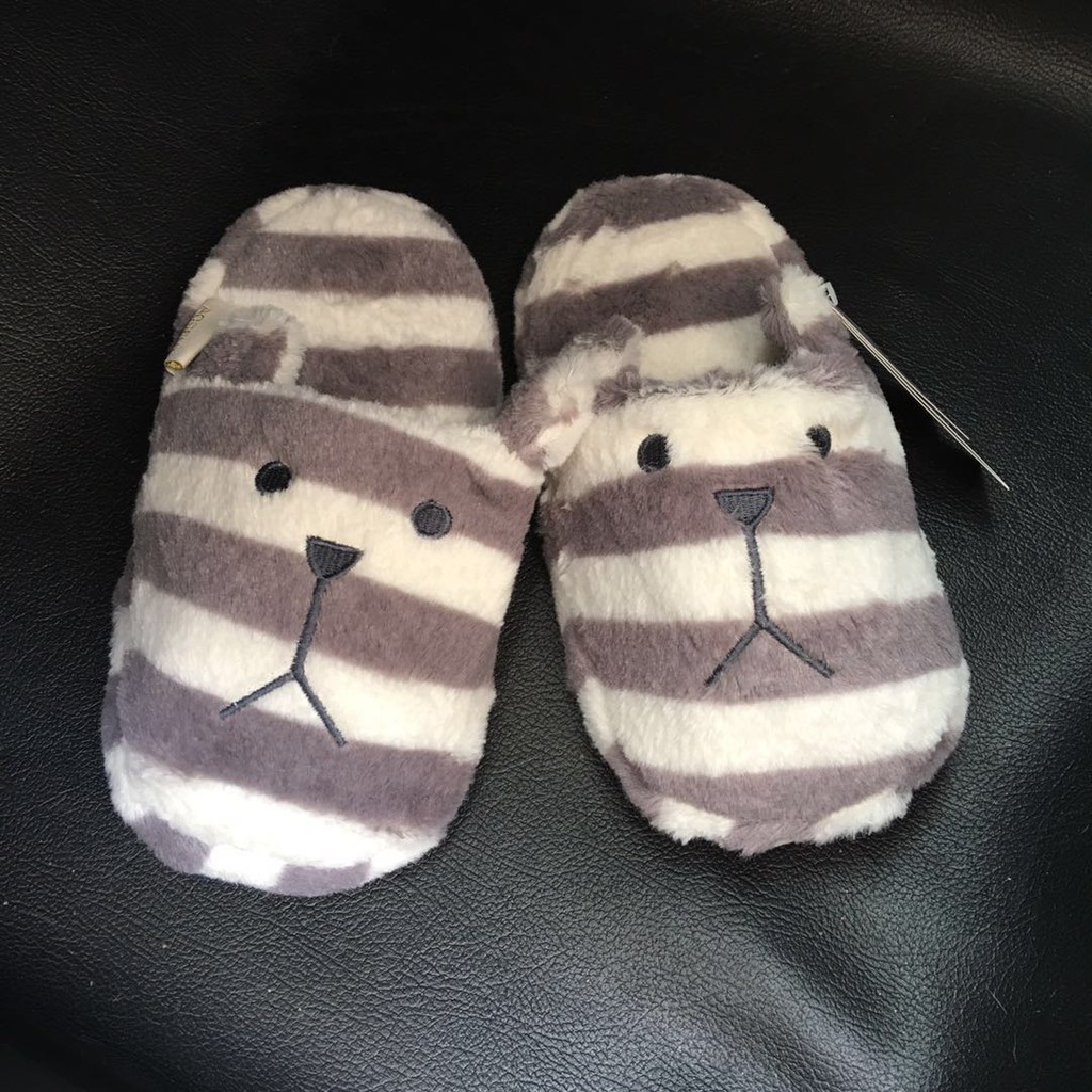 Sandal Cotton Kain bulu Lembut untuk Mobil dan Rumah Lucu