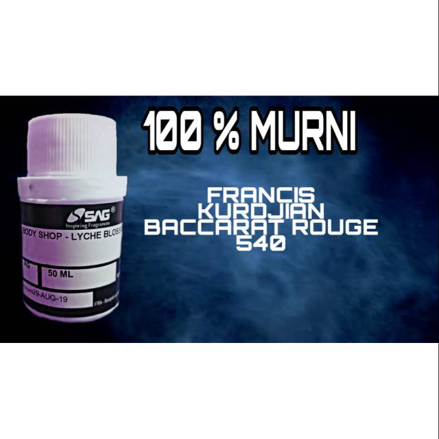 BIBIT PARFUME BACCARAT 50 ML