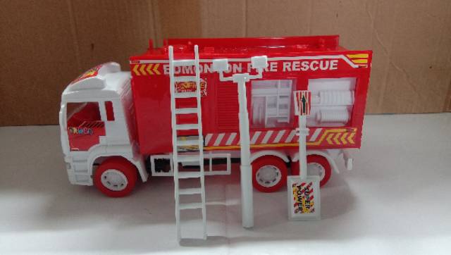 ST 2043 mainan anak edukasi mobil pemadam kebakaran / mainan mobil truck damkar / DAF PEMADAM