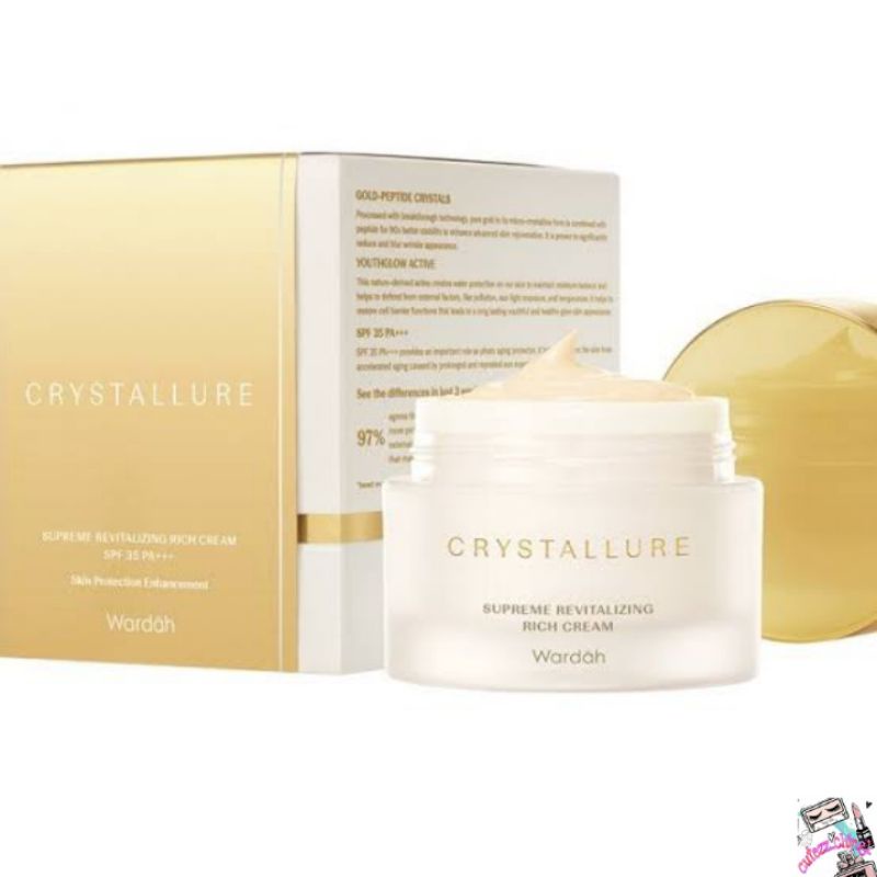 ☃Cutezz_Ching1☃Wardah Crystallure Supreme Revitalizing Rich Cream