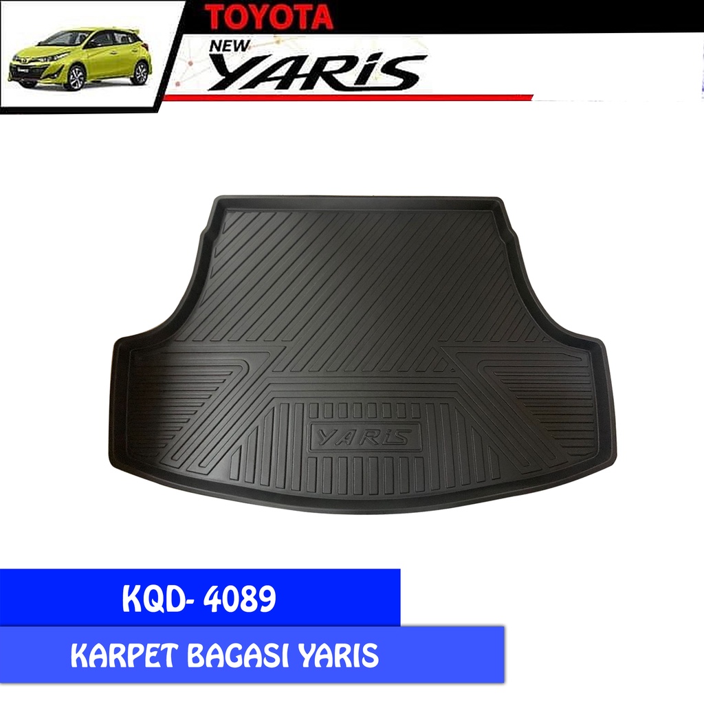 Trunk Trey/Karpet Bagasi Belakang Mobil Yaris Hatchback 2018