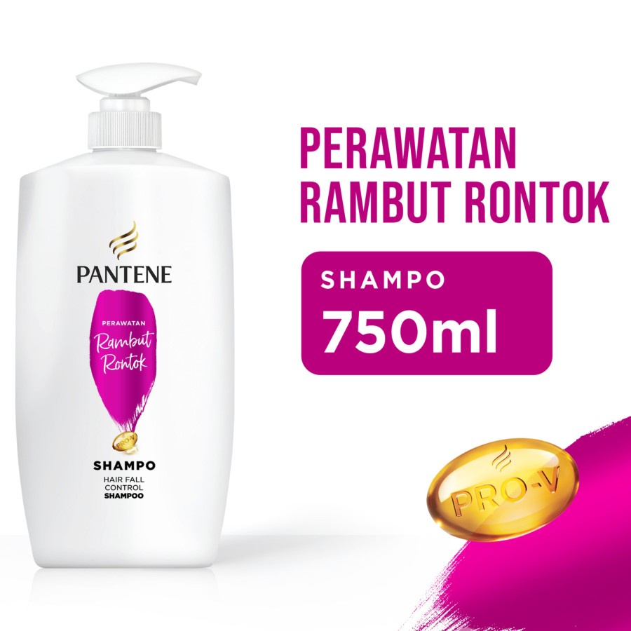 SAMPO PANTENE PERAWATAN RAMBUT RONTOK PUMP 750ML