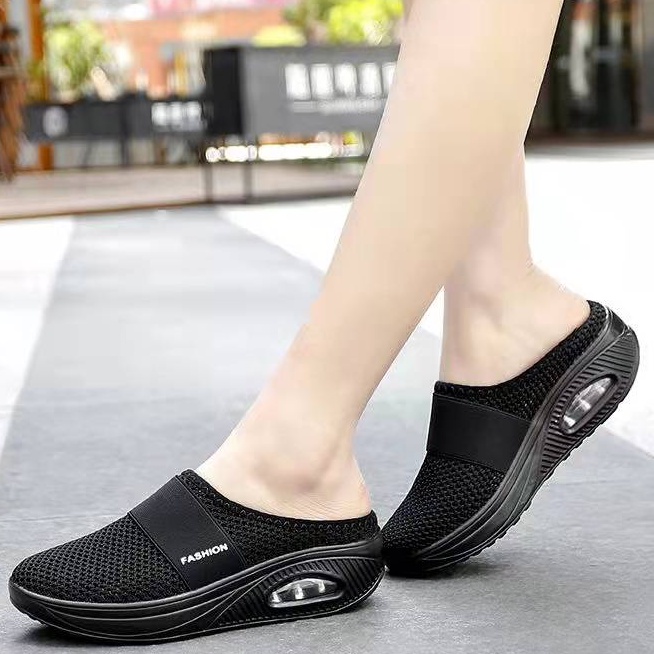 kano style Sepatu bantalan udara Ortopedi non-slip sol tebal Muller shoes Sandal berjalan ringan