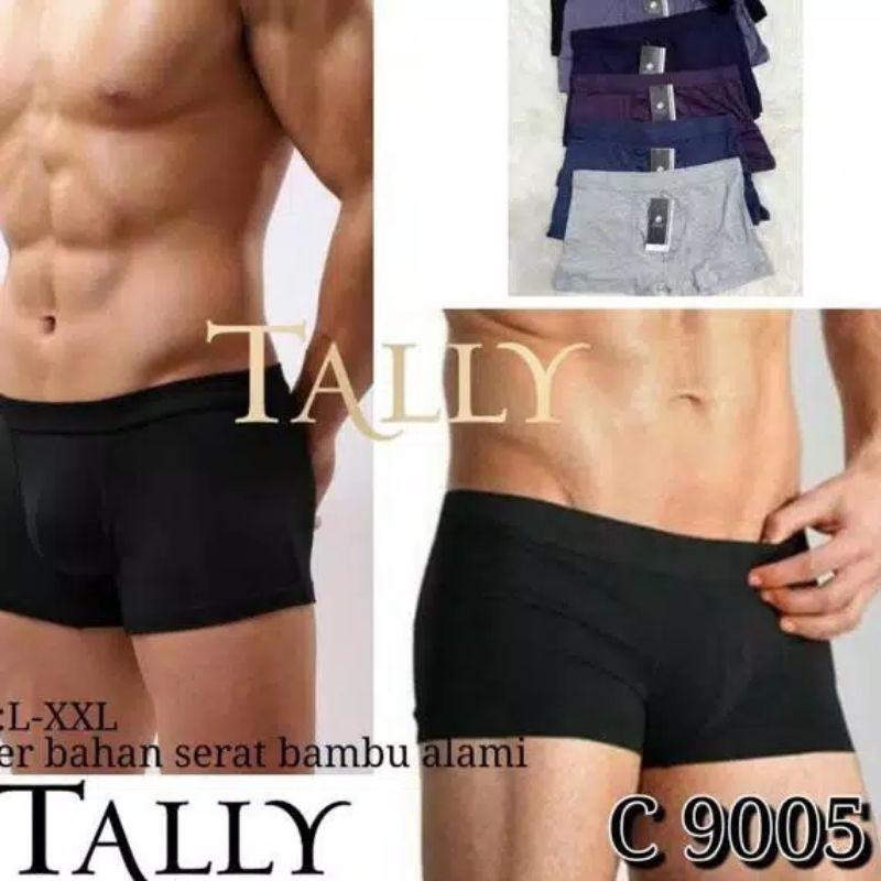 celana dalam pria TALLY / Boxer pria TALLY Cotton spandex