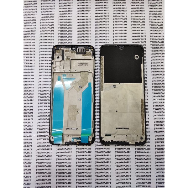 FRAME BEZZEL TULANG TENGAH DUDUKAN LCD INFINIX HOT 9 PLAY X680 ORIGINAL