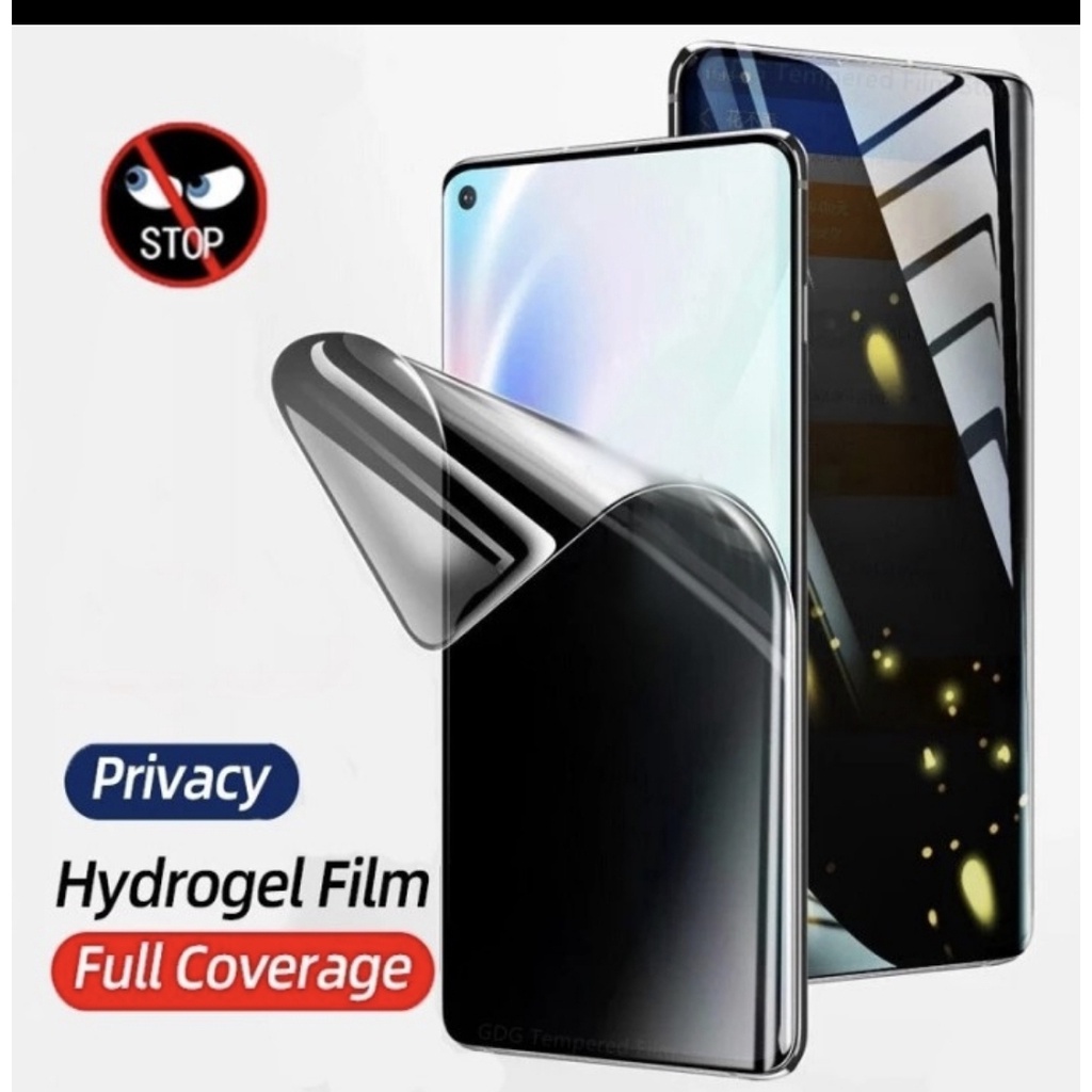 (New Seller) Hydrogel Black ANTI SPY PRIVACY+MATTE INFINIX NOTE 30PRO 12-2023 12 VIP 12 G96 12i 11 11S-NFC 11PRO 10 10PRO 8 7 LITE 6 5 4 PRO 3 Hidrogel Jelly Full Cover-Coverage/Lapisan Nano-TPU Film-LIQUID/Hydro/Black mate HITAM Glare i S 4G 5G 2022 30