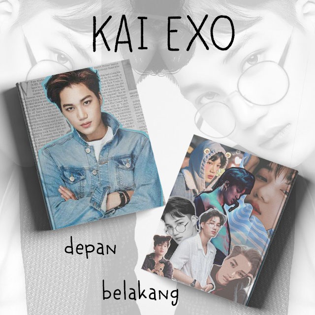 

KAI/KAI EXO/EXO/buku/buku tulis/buku catatan/kpop/notebook/korea/korean