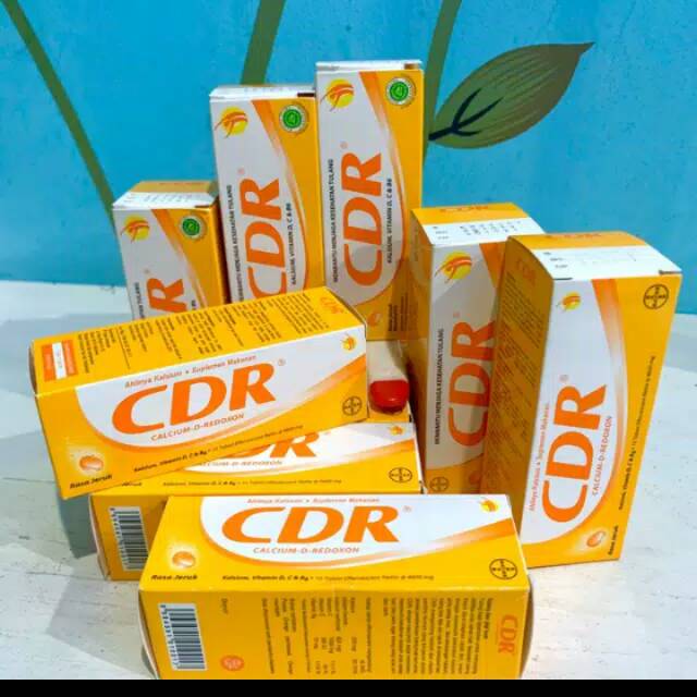 HARGA PROMO CDR Kalsium Vitamin C D B6 1000 mg Tube isi 10 tablet