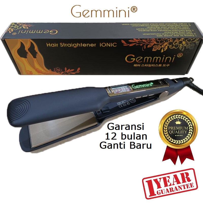 Gemmini GM97 HIGHEND version Titanium Shine Catokan Smoothing rambut