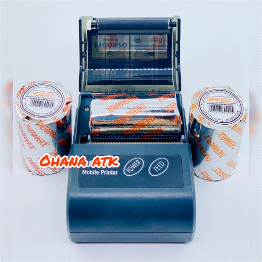 

Kertas Kasir Thermal Roll /Thermal Paper 57x12 merk Thermarol Kertas