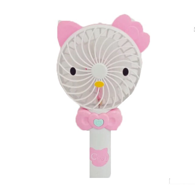  Kipas Angin Portable Kipas Karakter Mini Hand Fan 