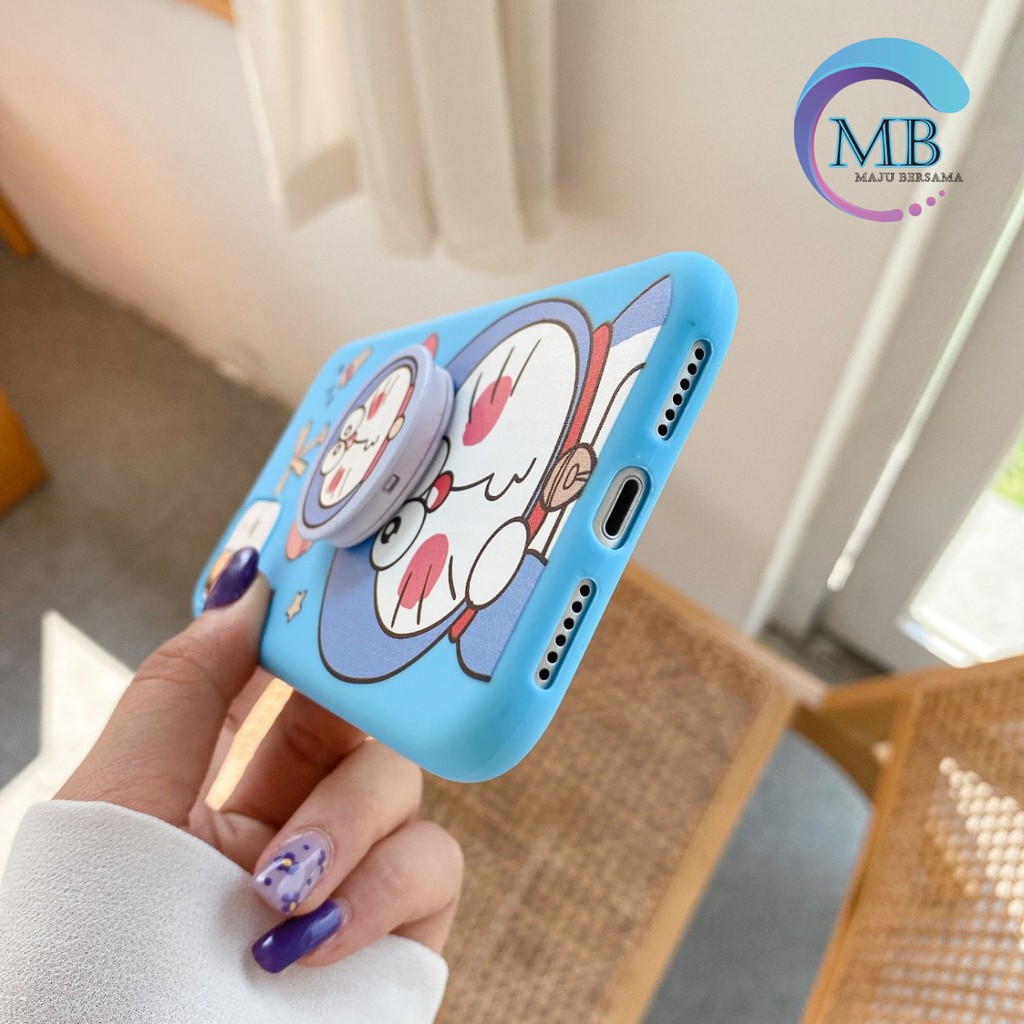 SS265 CASE Popsocket DORAEMON Oppo F1s A59 A3s A5s A7 A11k A12 A5 A9 2020 A31 A8 MB1136