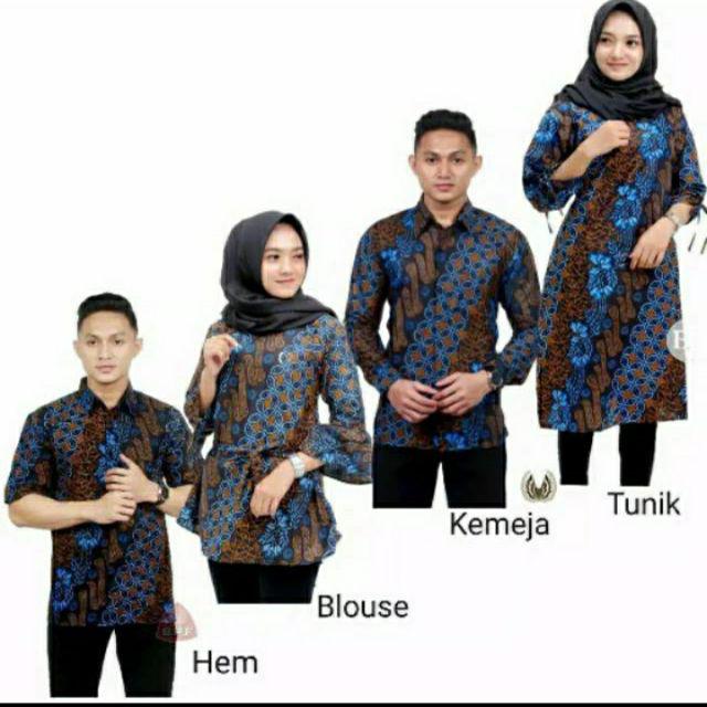 Kemeja Hem Batik Terviral Top 1 Di Shopee Original No Kw Ready Seragam Harga Grosir