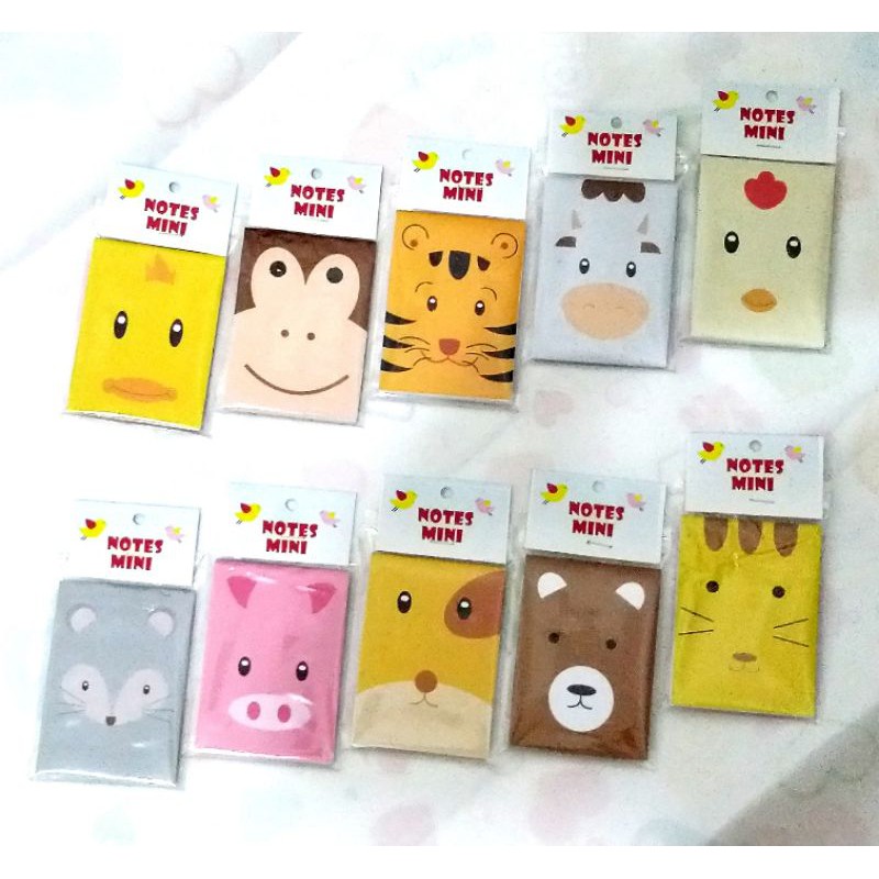 

Notes Mini motif Hewan/note book special animal