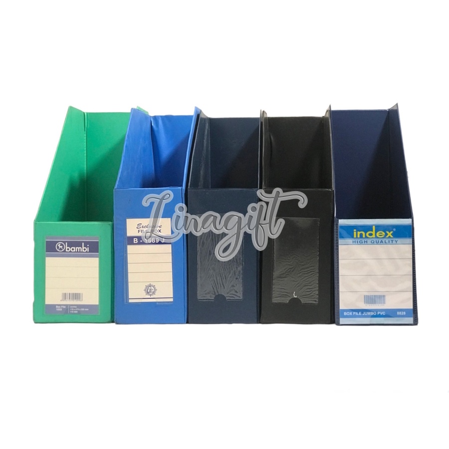 OBRAL BOX FILE JUMBO INDEX 8828 FOLIO CTG B 1689 MAGAZINE BOX FILE JUMBO PVC