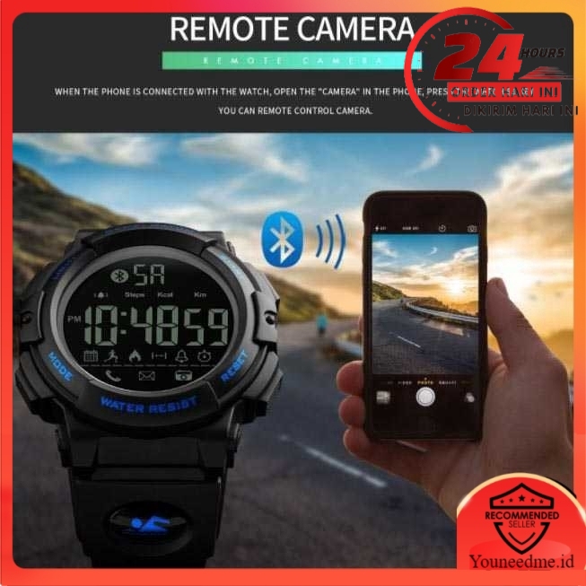 [TM] SKMEI Jam Tangan Olahraga Smartwatch Bluetooth - 1303