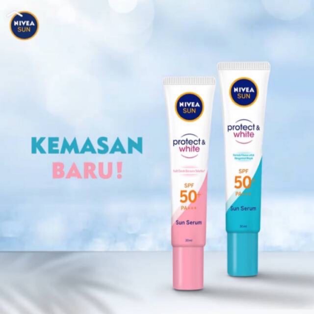 Nivea Sun Serum Protect &amp; White SPF 50+ PA+++ 30ml