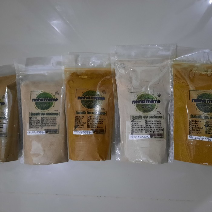 

Empon Empon Komplit Racikan Bubuk Murni 500gr (tanpa gula) (BERKUALITAS)