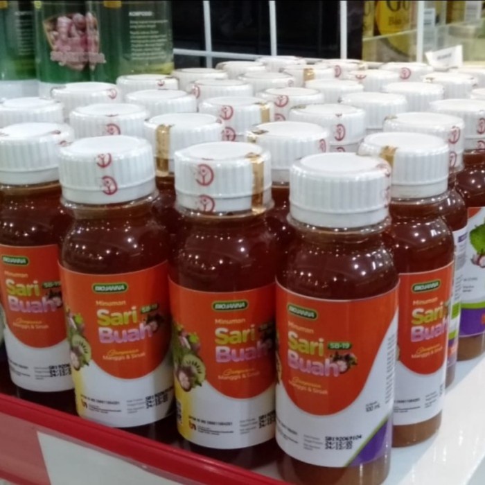 

Sari Buah SB19 Probiotik Biojanna - Extrak Manggis Dan Sirsak