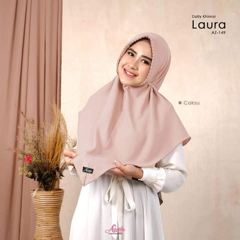 Khimar laura by Azamka hijab
