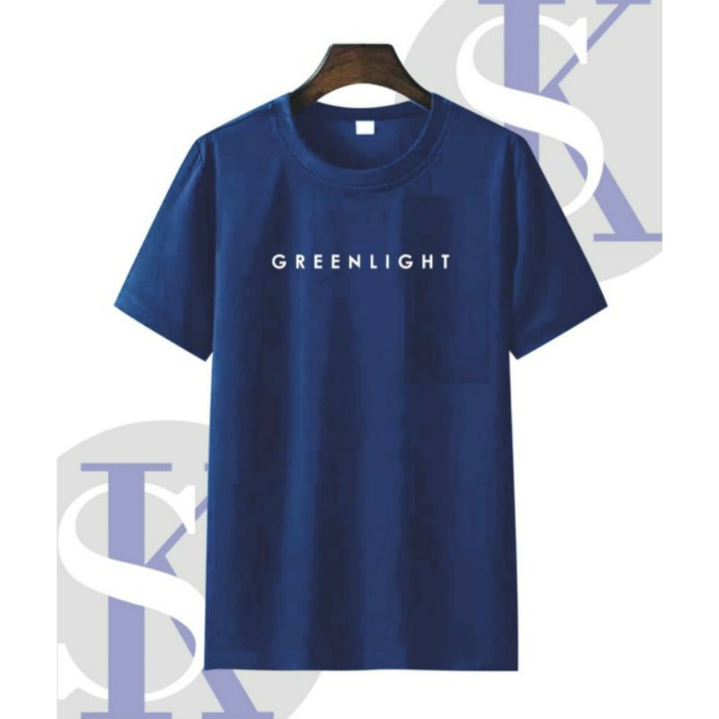 kaos oblong murah Greenlight Pria/Wanita Unisex