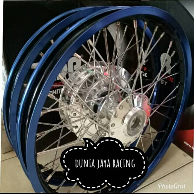 Velg Paketan TDR Ring 17 Beat Scoopy Vario 110 Vario 125-150 Velg TDR Jari Jari TDR Tromol Chrome