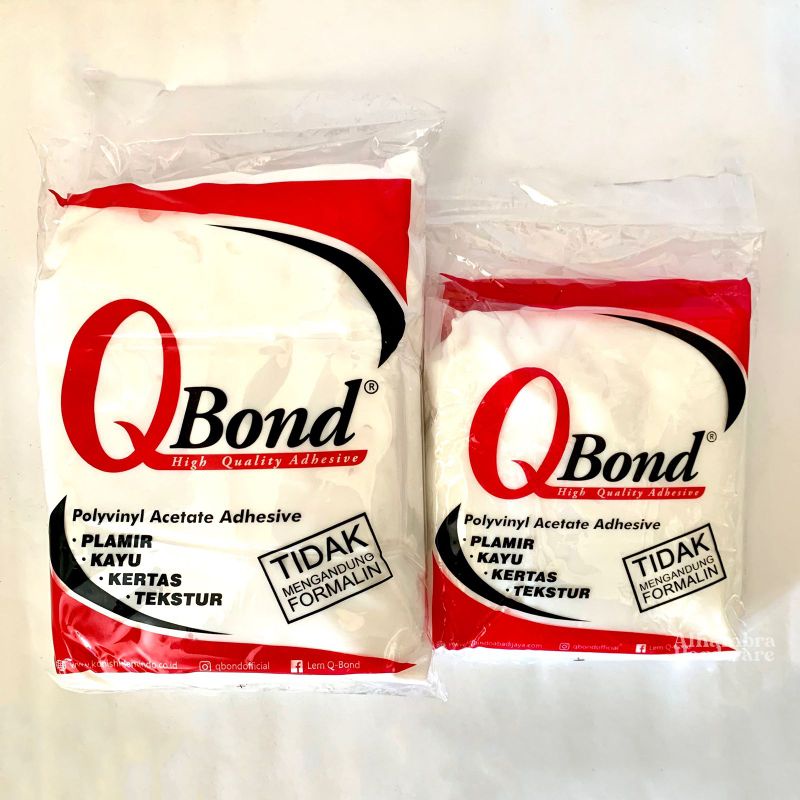 (350 gr) Lem Putih Q Bond HQ-203 / Polyvinyl AcetateAdhesive