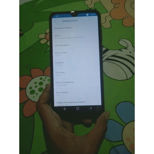 mesin nowa 7i ORI cabutan